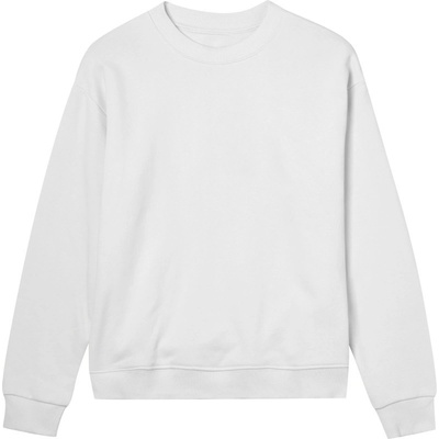 True Blanks Essentials Womens Regular Sweater COT73835104704 off white