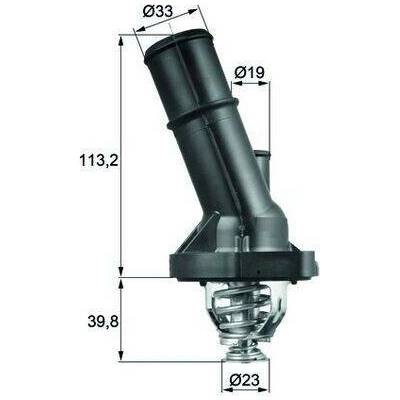 Termostat, chladivo MAHLE TI 202 82