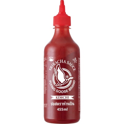 FLYING GOOSE Chilli omáčka Sriracha Kimchi 455 ml