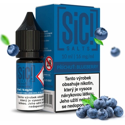 Sic! Salts Blueberry 10 ml 16 mg