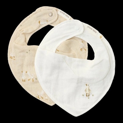 Little Dutch Bryndáček bandana 2 ks Husa Newborn Naturals