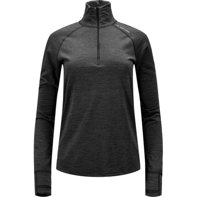Aclima Дамски вълнен пуловер Aclima Women's LightWool 180 Polo Zip Merino base layer - Marengo (105-6316-0214)