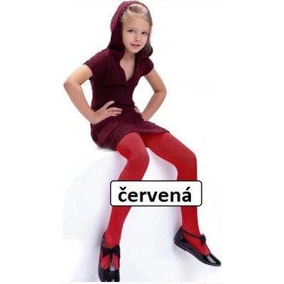 Dětské punčocháče Agatka 100 DEN červená – Zboží Mobilmania