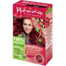 Farby na vlasy Henna prírodná farba na vlasy Bordó 121 prášková 33 g