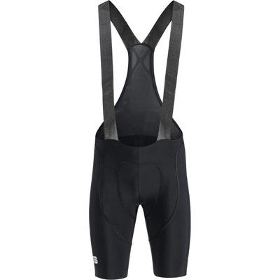 Sportful BFT Classic bibs se šlemi černé se zelenou se zeleným páskem