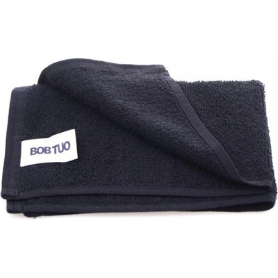 SIBEL Bob Too Mini Towels Black - malý froté uterák 45x28cm, - čierny