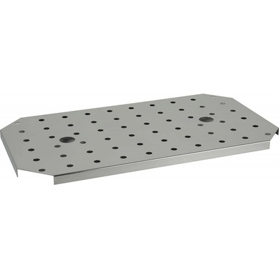APS GN draining rack - made of stainless steel for Gastronorm containers, suitable for GN 1/1 - dimensions: 25 x 45 cm, height: 1.5 cm - 81117