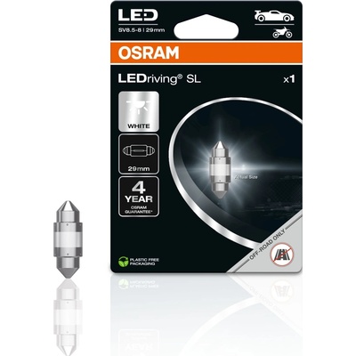 Osram LEDriving SL 6438DWP-01B C3W 12V 1,2W SV8,5-8