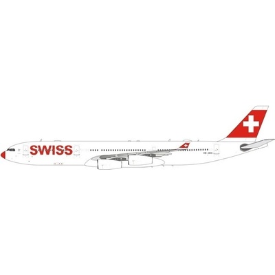 Phoenix A340-313 Swiss International Air Lines 2010s Colors w. Red Nose Named Frauenfeld 1:400