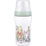 Nuk Бебешко шише Nuk Perfect Match - Temperature Control, 260 ml, PP, 3+м, Мечо Пух (10216330) - baby
