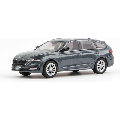 ABREX Škoda Octavia IV Combi 2020 Sivá Quartz Metalíza 1:43