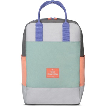 Johnny Urban Детска детска раница Johnny urban Kid's Junior Linus 7, 2 Kids' backpack - Mint Multi - размер One Size (508-0811-0211)