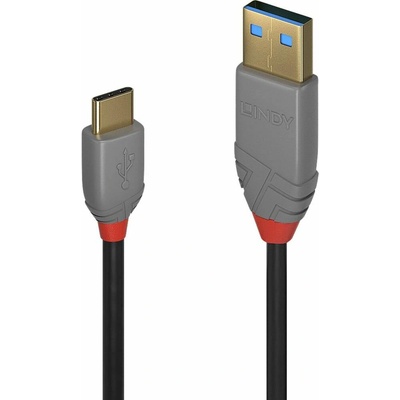 Lindy 36888 USB 2.0 USB-A zástrčka USB-C ® zástrčka 3m černý