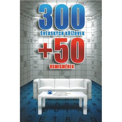 Knižní klub 300 švédských křížovek + 50 osmisměrek