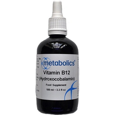 Metabolics Tekutý Vitamín B12 Hydroxocobalamin 100 ml