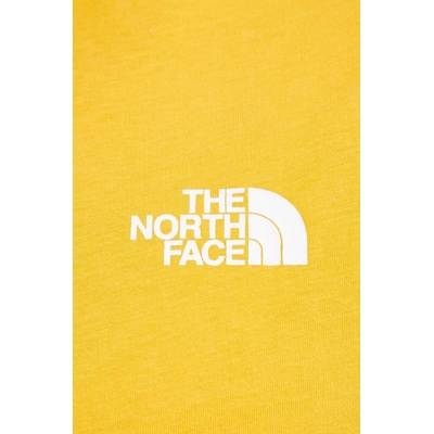 The North Face Памучна тениска The North Face S/S Redbox Tee в жълто с принт NF0A87NPZU31 (NF0A87NPZU31)