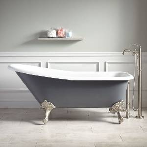 Inter Ceramic Вана ICSH 1784 GRAY, 162.5x69.5x80см, 180л (1784 GRAY)