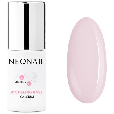 Neonail modelovacia báza Calcium Basic Pink 7,2 ml