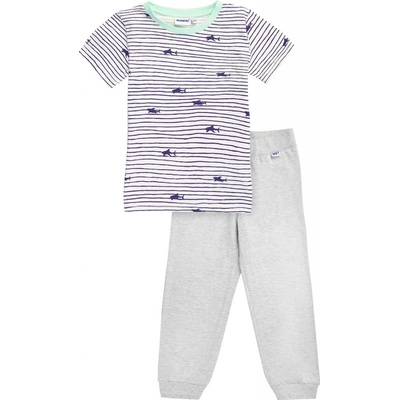 Winkiki Kids Wear Chlapecké pyžamo Marine bílá