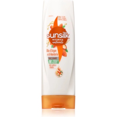 Sunsilk Argan & Almond Oil балсам за крехка и стресирана коса 200ml