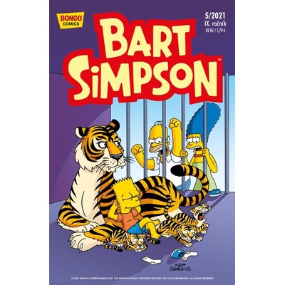 Komiks Simpsonovi: Bart Simpson 05/2021