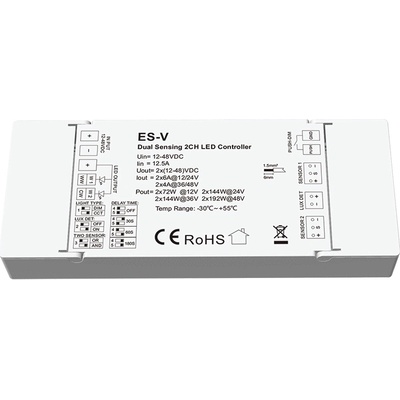 ELMARK Es-v 2 КАНАЛЕН КОНТРОЛЕР СЪС СЕНЗОРИ, К-Т (195131)