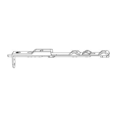 MACO MT hranová zástrč horní Euronut délka 170 mm stříbrná 52505