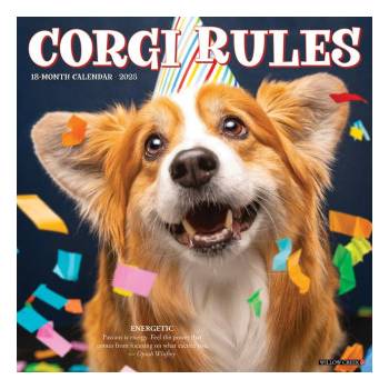 Willow Creek Press Calendars Corgi Rules 2026 12 X 12 Wall Calendar | Willow Creek Press