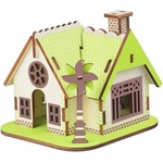 Woodcraft construction kit Woodcraft Дървен 3D пъзел Домът на Ellie (XE-G053H)