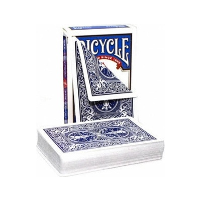 Kúzelnícke karty Bicycle Double Back modrá/modrá
