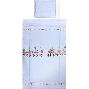 Lorelli Train Blue Спален комплект 4 части - 20800026002