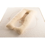 Medico Възглавница за бременни с вълна Medico - Organic Wool, U-образна форма (2181) - ozone