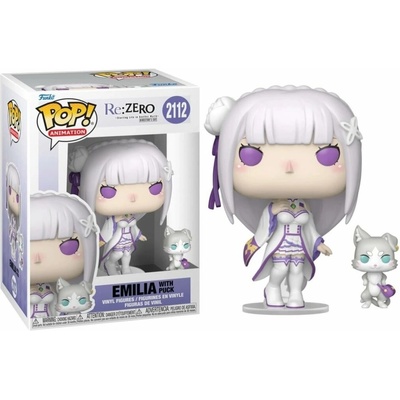 Funko Pop! 2112 Re:Zero Emilia With Puck