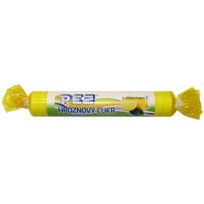 PEZ hroznový cukor citrón 39g