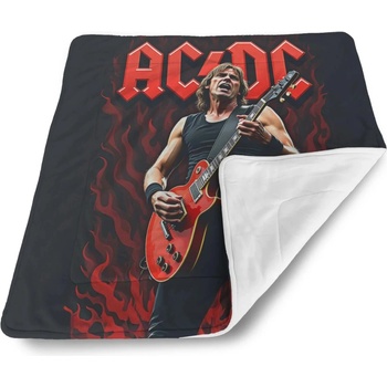 Sablio Detská deka pre bábätko ACDC Kytarista