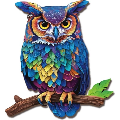 2Kids Toys Drevené puzzle Sova