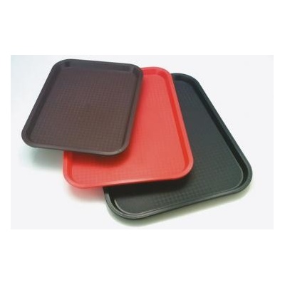 APS Tác obdélníkový 530x325 mm hnědý Fast Food hnědá