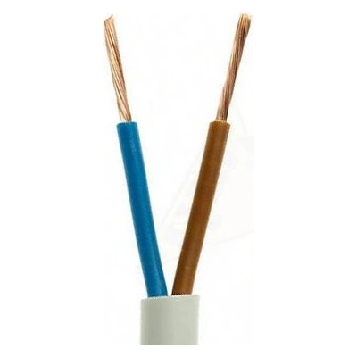Milio OMYp 2x0,75 biely 1m