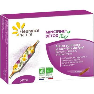 Fleurance Nature Mincifine Детокс формула, 10 ампули, Fleurance Nature (111133 (11113) FN)
