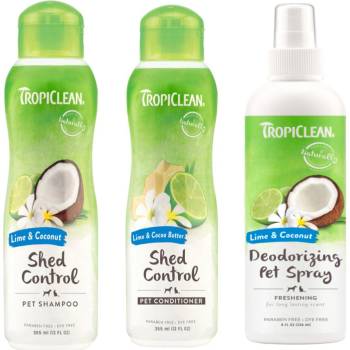 TropiClean Lime Cocoa vonný sprej sprej 236 ml šampón 355 ml kondicionér 355 ml