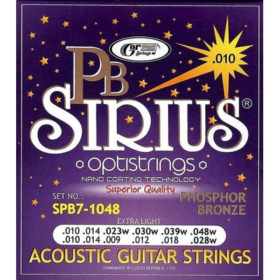 Gorstrings Sirius SPB7-1048 Струни за акустична китара (SPB7-1048)