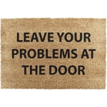 Artsy Mats Изтривалка от кокосови влакна 40x60 cm No Problems - Artsy Doormats (TYPO-PROBLEMS)