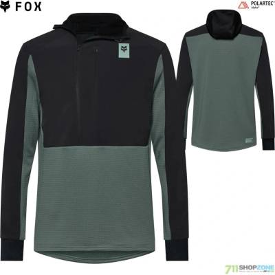 Fox Defend Thermal hoodie sage