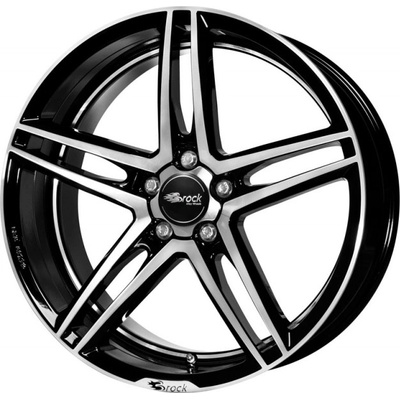 BROCK B33 8,5x18 5x112 ET30 black polished