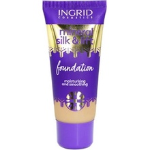 Ingrid, Mineral Silk & Lift Make Up Foundation hydratačný a vyhladzujúci podkladový krém 032 Warm Sand 30 ml