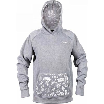TSG hooded Sweatshirt sticky dark grey mel