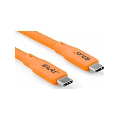 Club 3D USB Club 3D Club3D Lifestyle USB-C Cable PD 240W, 20Gbps 2m Orangest/ST retail