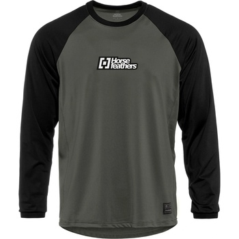Horsefeathers Bike екип Spike LS - chimera/black Horsefeathers | Siv | МЪЖЕ | L