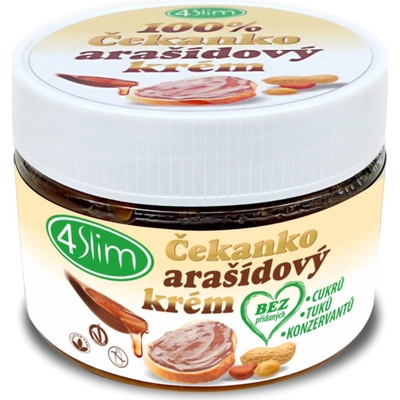 4Slim Čekankový arašídový krém 250 g