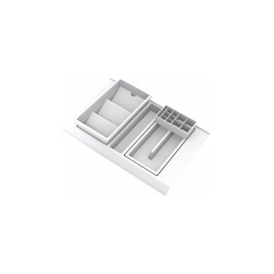 Koupelnový organizér s příslušenstvím 450mm 308x422x90mm bíla